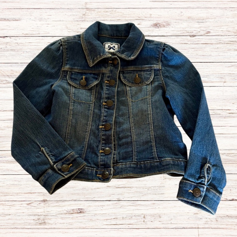 Gymboree Classic Blue Kids Denim Jacket 4T